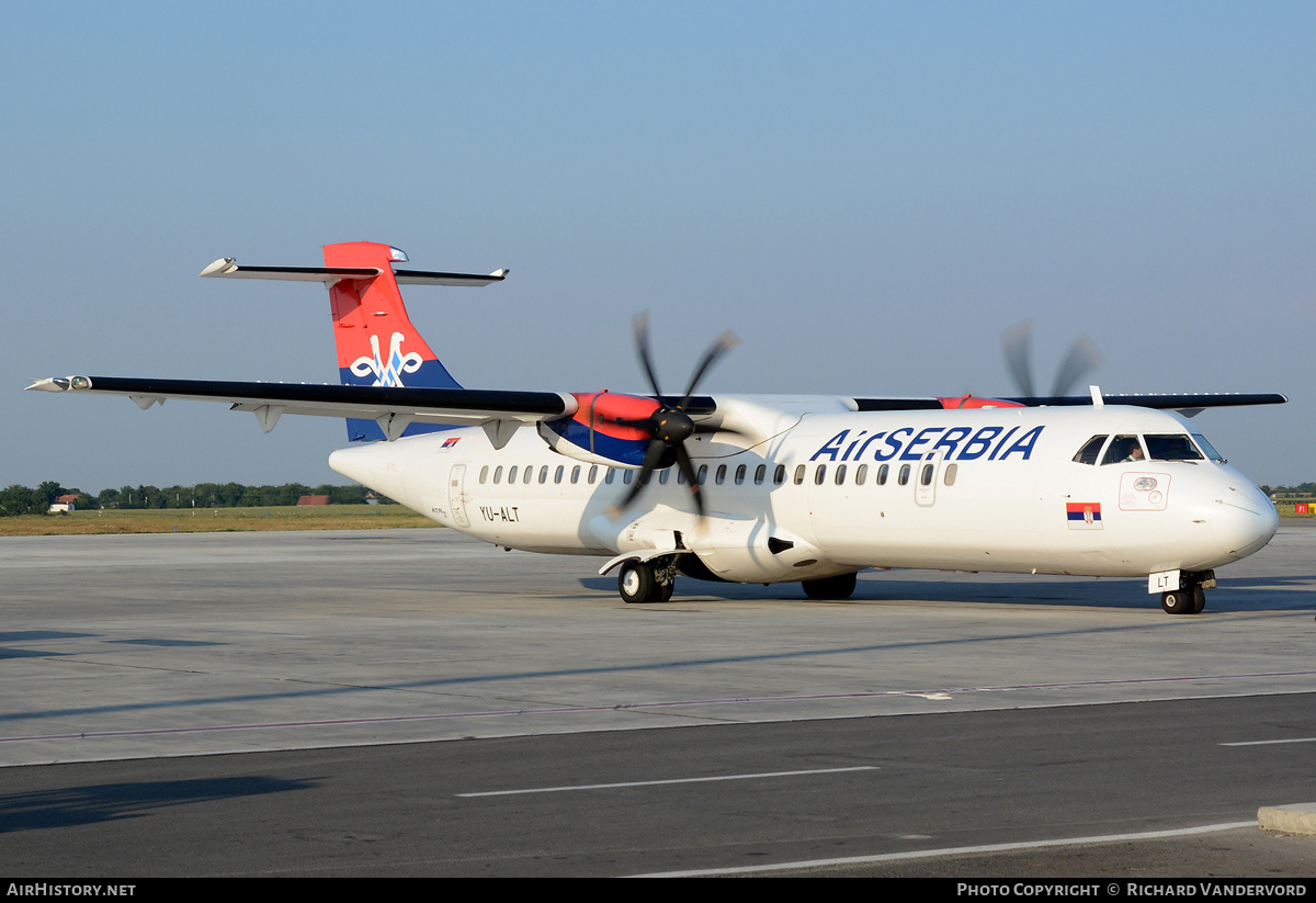 Aircraft Photo of YU-ALT | ATR ATR-72-500 (ATR-72-212A) | Air Serbia | AirHistory.net #20968