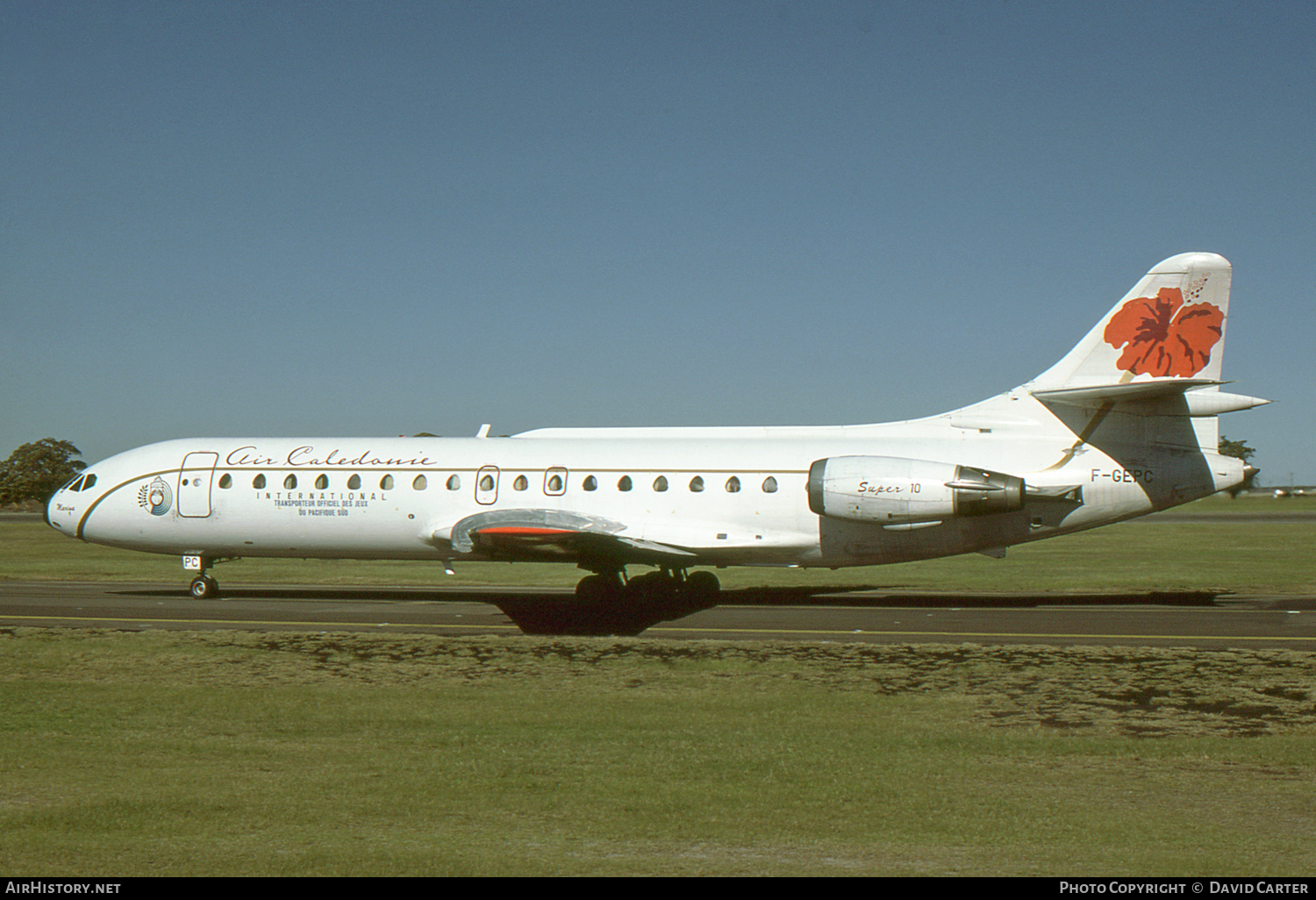 Aircraft Photo of F-GEPC | Sud SE-210 Caravelle 10B3 Super B | Air Calédonie International | AirHistory.net #21006