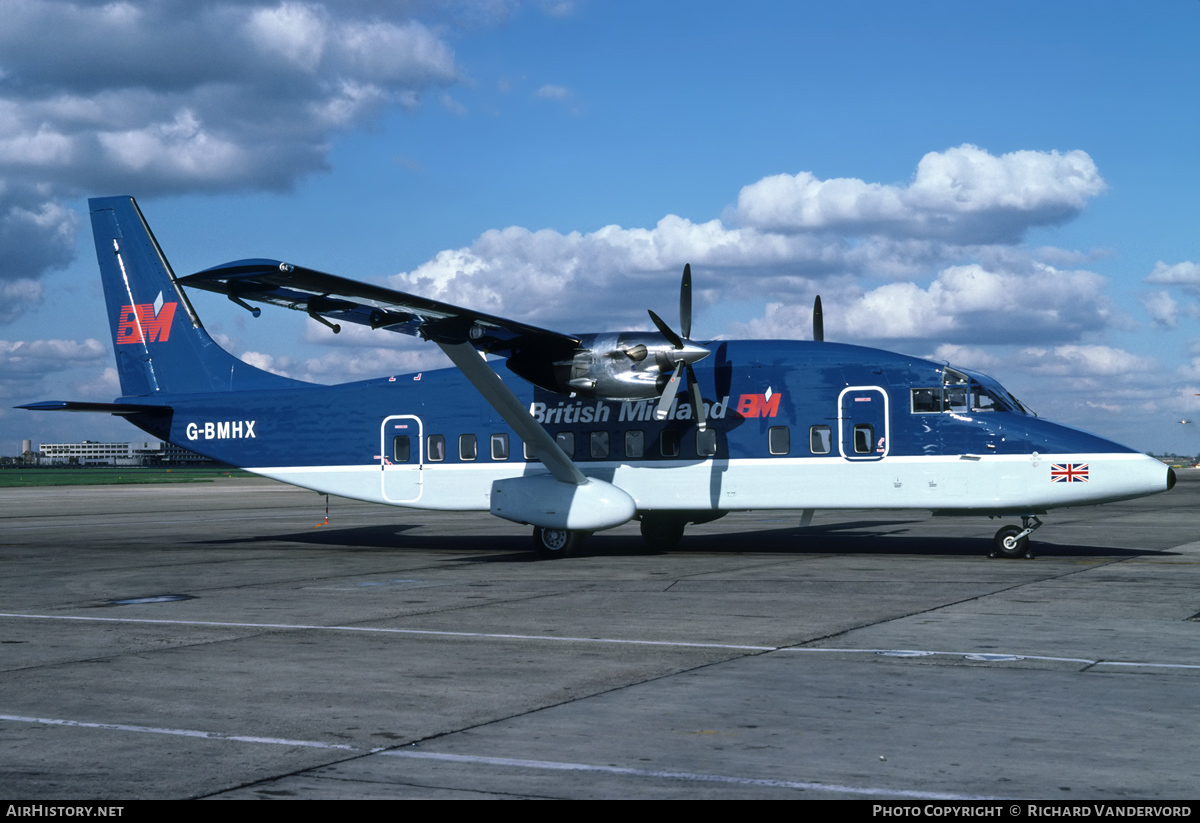 Aircraft Photo of G-BMHX | Short 360-200 | British Midland Airways - BMA | AirHistory.net #21011