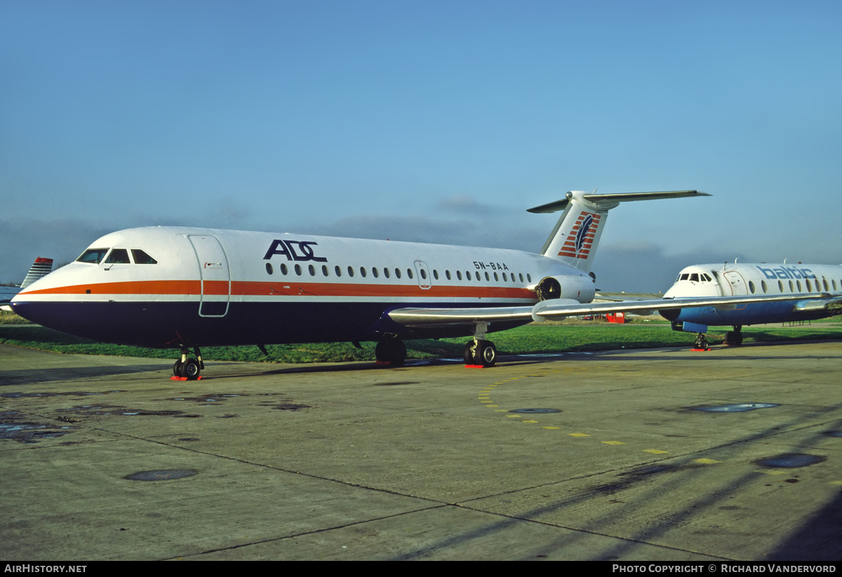 Aircraft Photo of 5N-BAA | BAC 111-203AE One-Eleven | ADC Airlines | AirHistory.net #21041