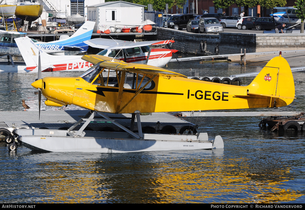 Aircraft Photo of I-GEGE | Piper PA-18-150 Super Cub | AirHistory.net #21057