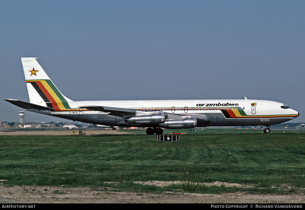 Aircraft Photo of Z-WKR | Boeing 707-330B | Air Zimbabwe | AirHistory.net #21086