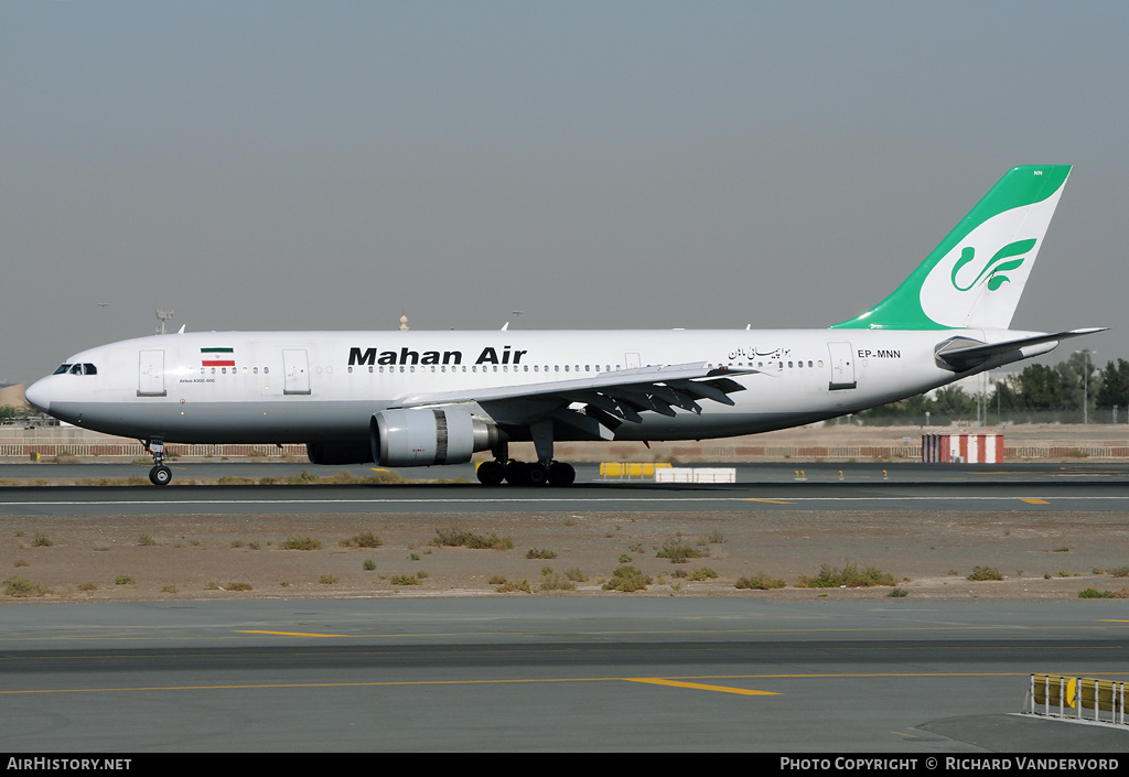 Aircraft Photo of EP-MNN | Airbus A300B4-605R | Mahan Air | AirHistory.net #21088