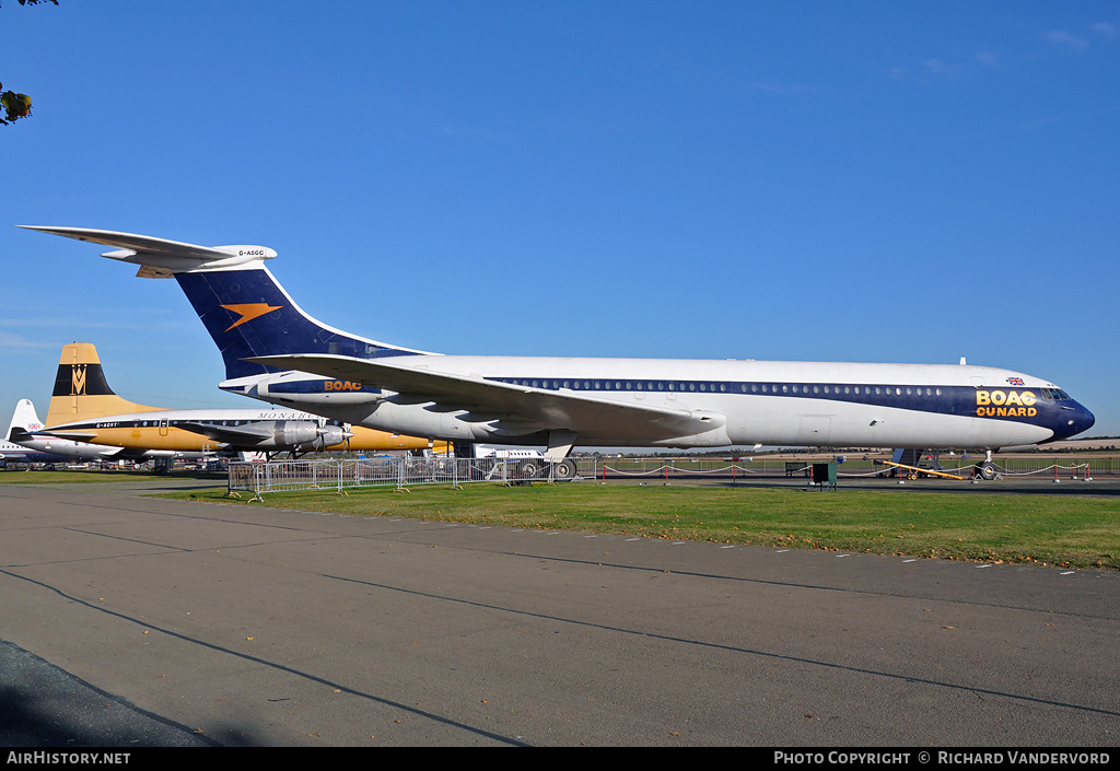 Aircraft Photo of G-ASGC | Vickers Super VC10 Srs1151 | BOAC-Cunard | AirHistory.net #21091