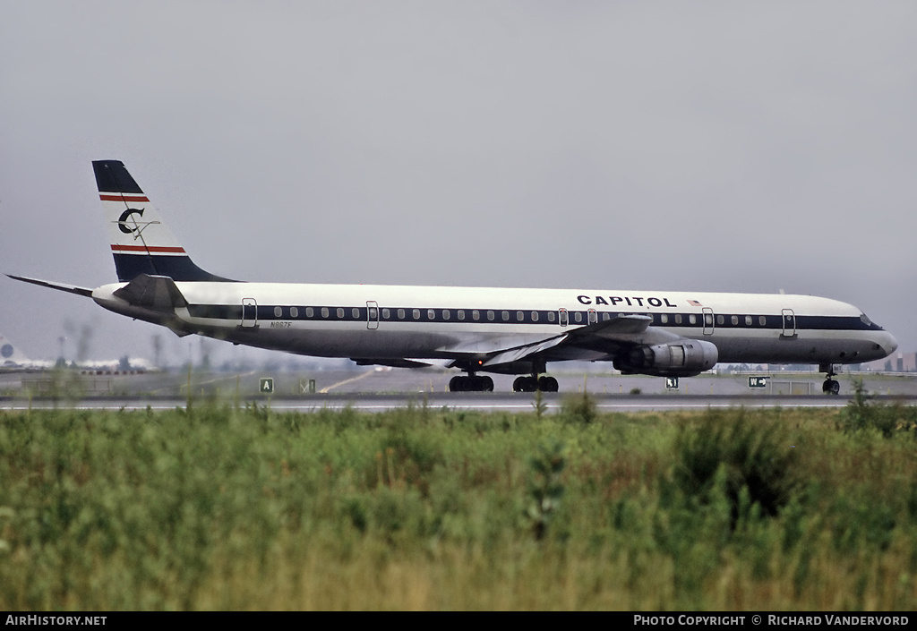Aircraft Photo of N867F | McDonnell Douglas DC-8-61CF | Capitol Airways | AirHistory.net #21093