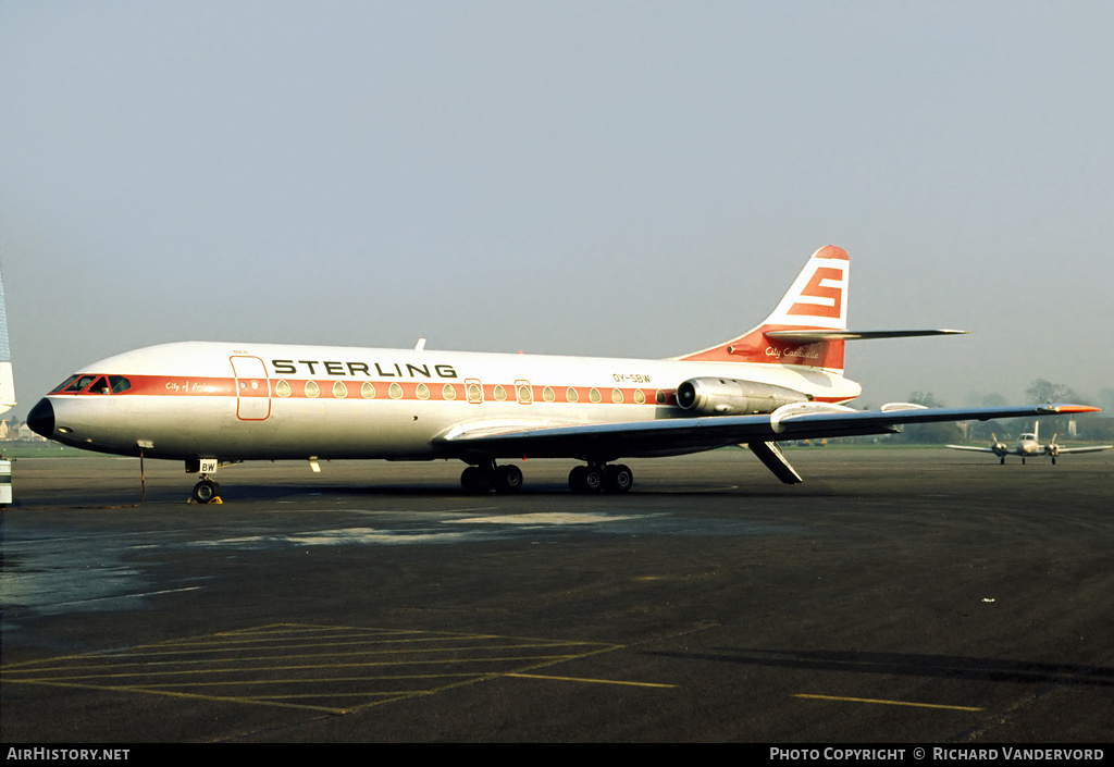 Aircraft Photo of OY-SBW | Sud SE-210 Caravelle VI-R | Sterling Airways | AirHistory.net #21097