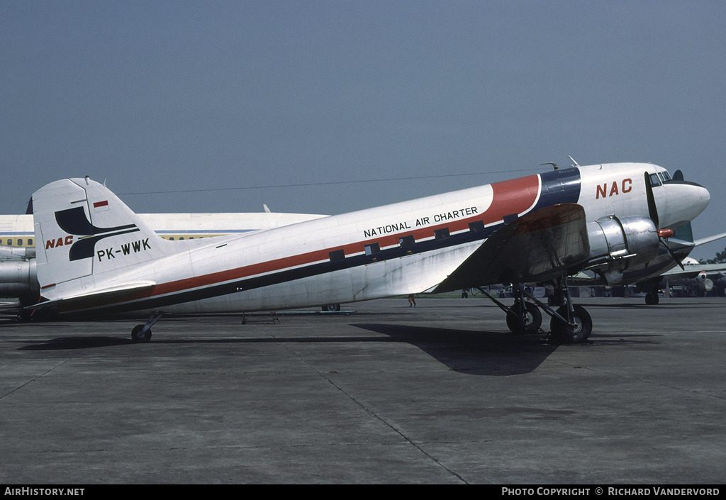 Aircraft Photo of PK-WWK | Douglas C-47A Skytrain | National Air Charter - NAC | AirHistory.net #21119