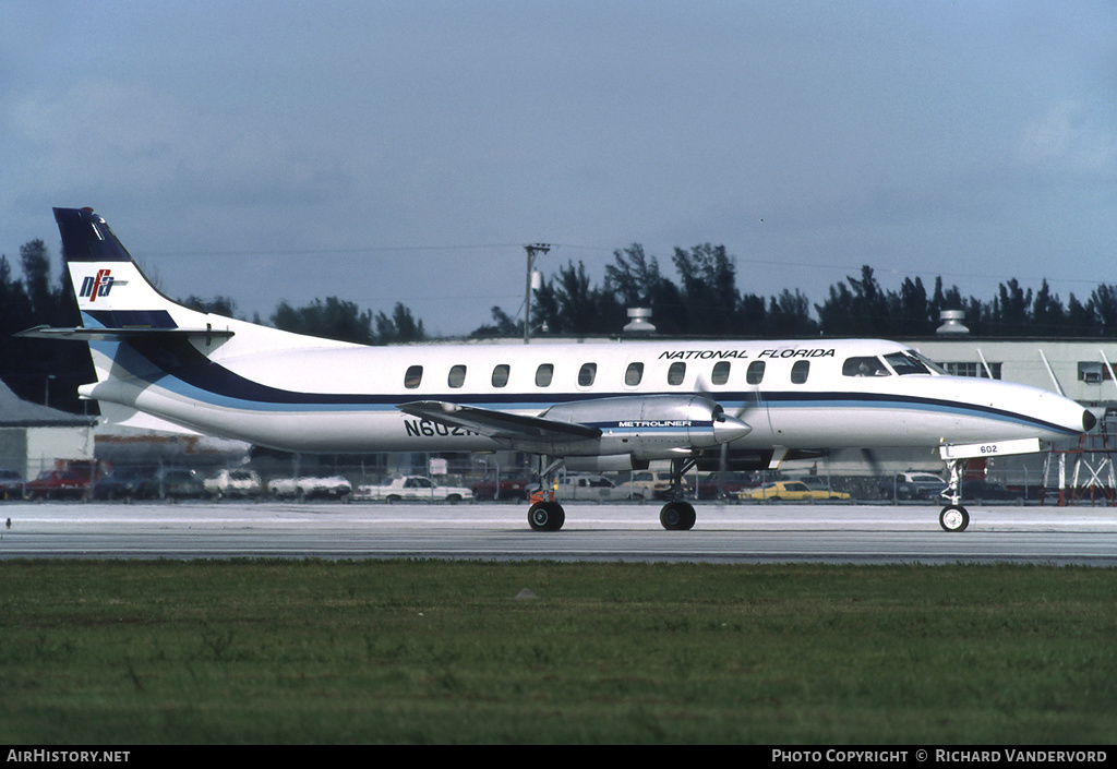 Aircraft Photo of N602AS | Fairchild Swearingen SA-226TC Metro II | National Florida Airlines - NFA | AirHistory.net #21123