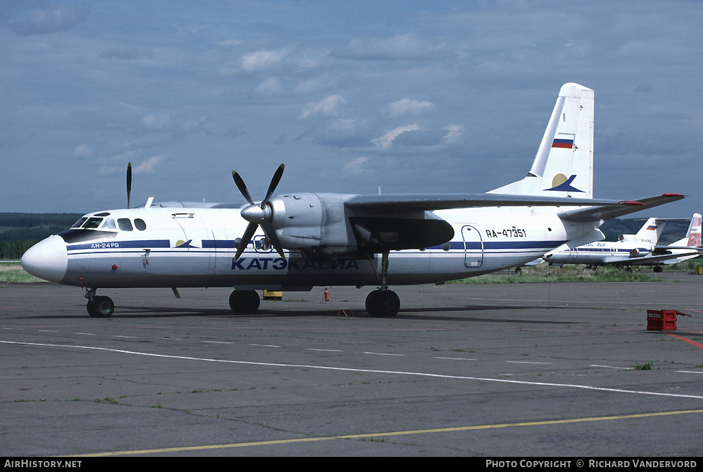 Aircraft Photo of RA-47351 | Antonov An-24RV | Katekavia | AirHistory.net #21136