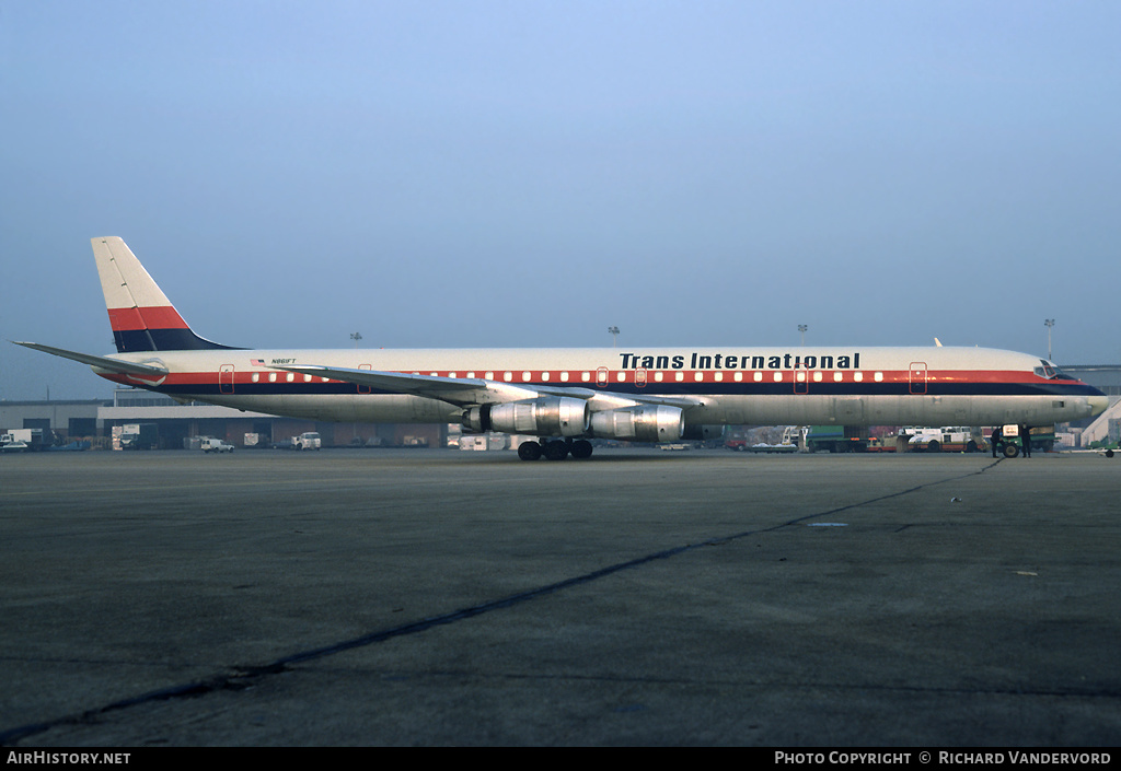 Aircraft Photo of N861FT | McDonnell Douglas DC-8-61CF | Trans International Airlines - TIA | AirHistory.net #21149