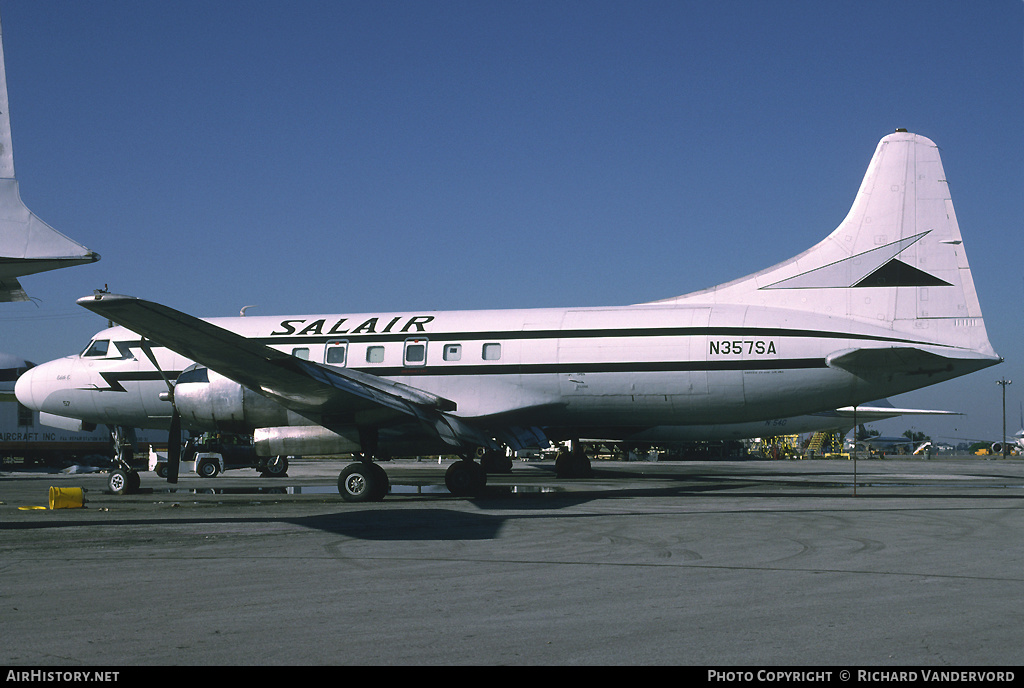 Aircraft Photo of N357SA | Convair 440-54 Metropolitan | Salair | AirHistory.net #21157