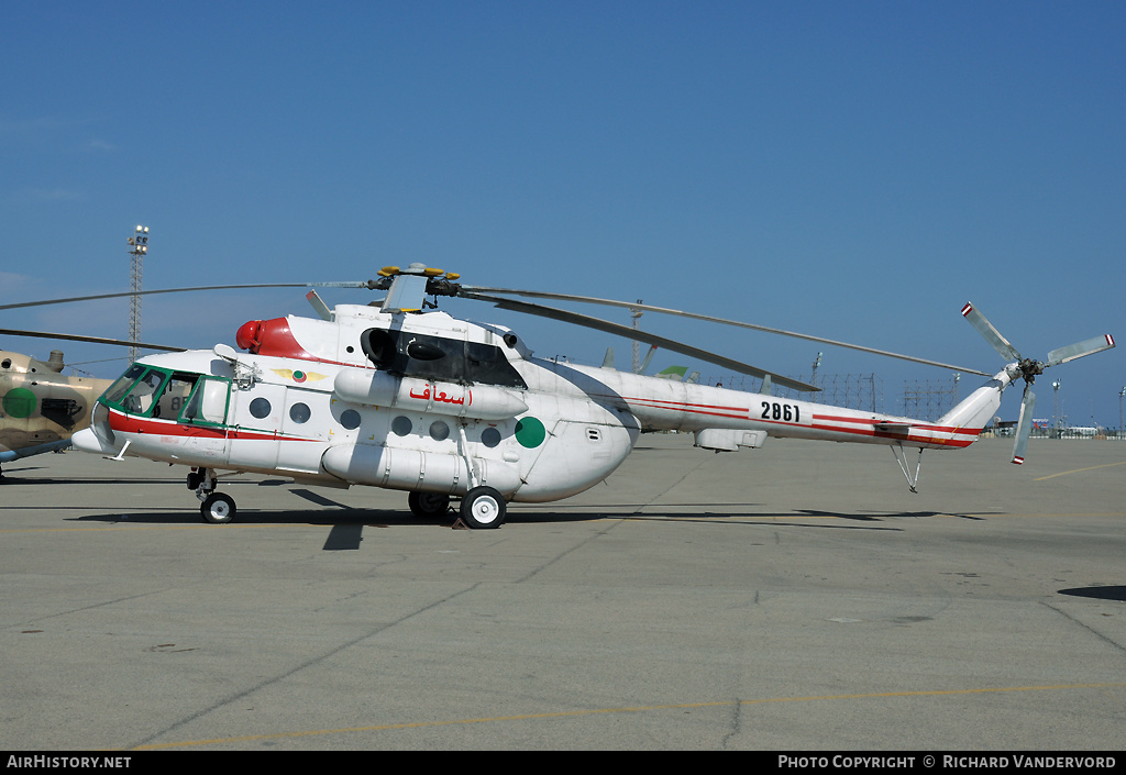 Aircraft Photo of 2861 | Mil Mi-8MTV-1 | Libya - Air Force | AirHistory.net #21172