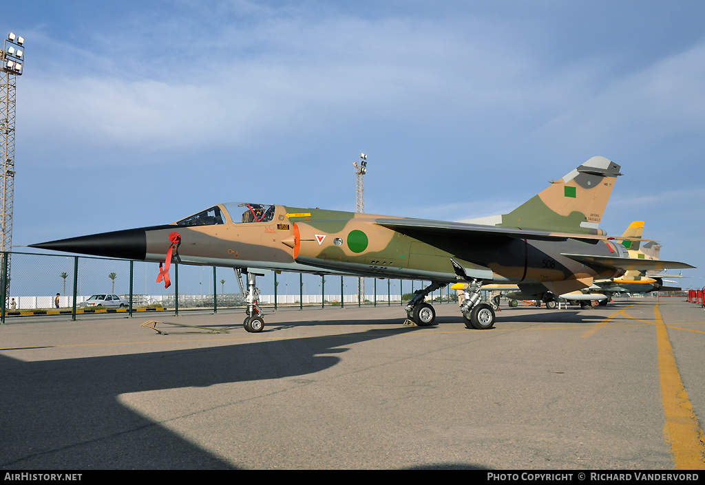 Aircraft Photo of 508 | Dassault Mirage F1ED | Libya - Air Force | AirHistory.net #21173