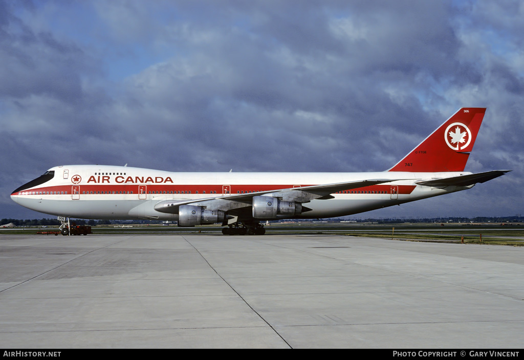 Aircraft Photo of C-FTOE | Boeing 747-133 | Air Canada | AirHistory.net #21175