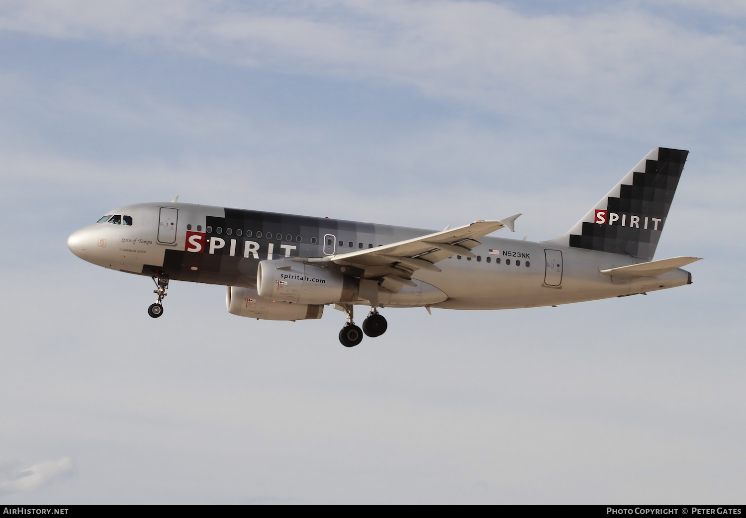 Aircraft Photo of N523NK | Airbus A319-132 | Spirit Airlines | AirHistory.net #21181