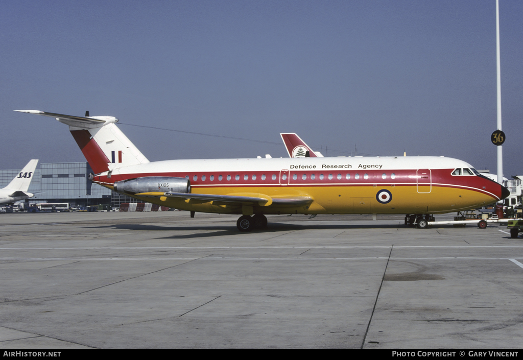 Aircraft Photo of XX105 | BAC 111-201AC One-Eleven | UK - Air Force | AirHistory.net #21185