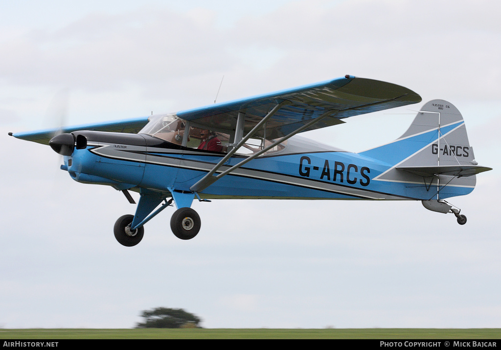 Aircraft Photo of G-ARCS | Auster D6 Srs 180 | AirHistory.net #21192
