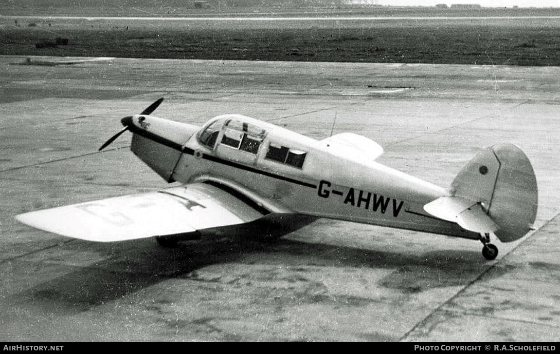 Aircraft Photo of G-AHWV | Percival P.44 Proctor 5 | AirHistory.net #21194