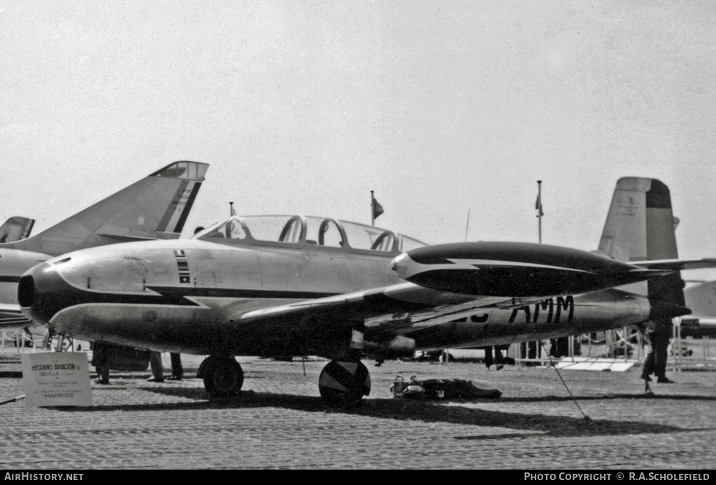 Aircraft Photo of EC-AMM | Hispano HA-200R-1 Saeta | Hispano | AirHistory.net #21196