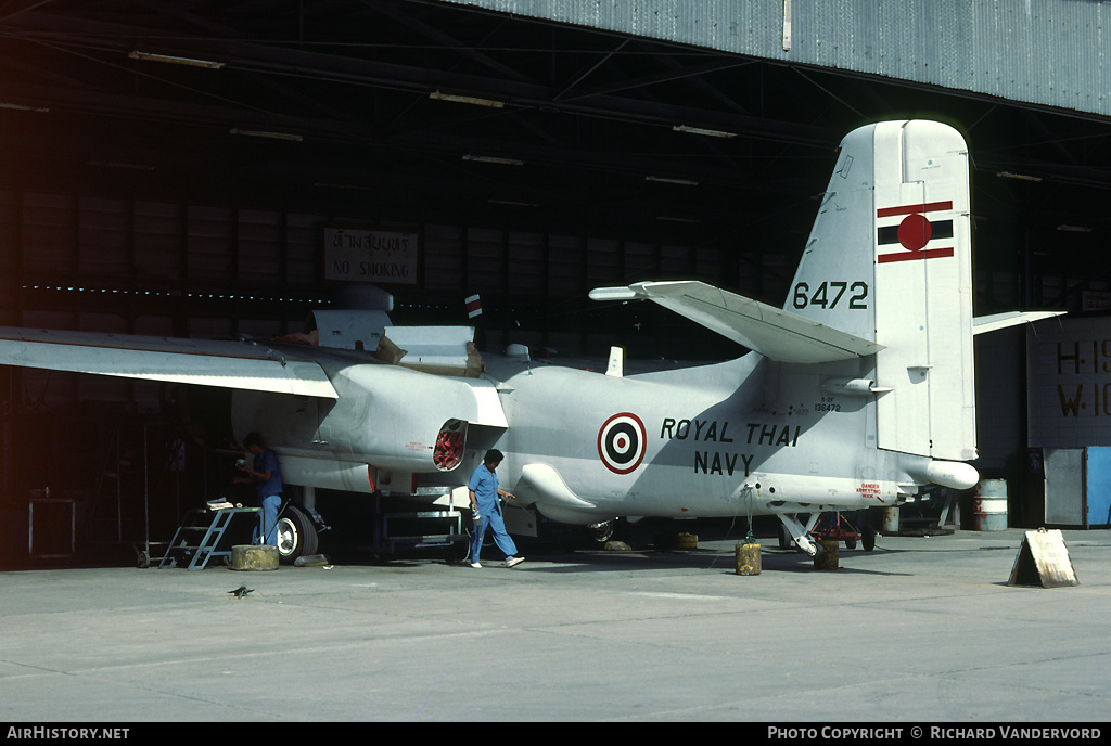 Aircraft Photo of 6472 | Grumman S-2F Tracker | Thailand - Navy | AirHistory.net #21220