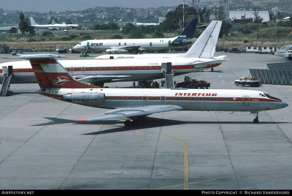 Aircraft Photo of DDR-SCT | Tupolev Tu-134A | Interflug | AirHistory.net #21223