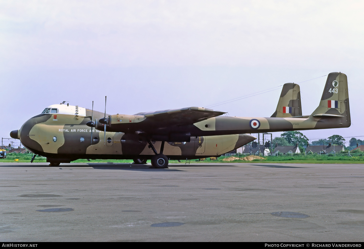 Aircraft Photo of XP443 | Armstrong Whitworth AW-660 Argosy C.1 | UK - Air Force | AirHistory.net #21230