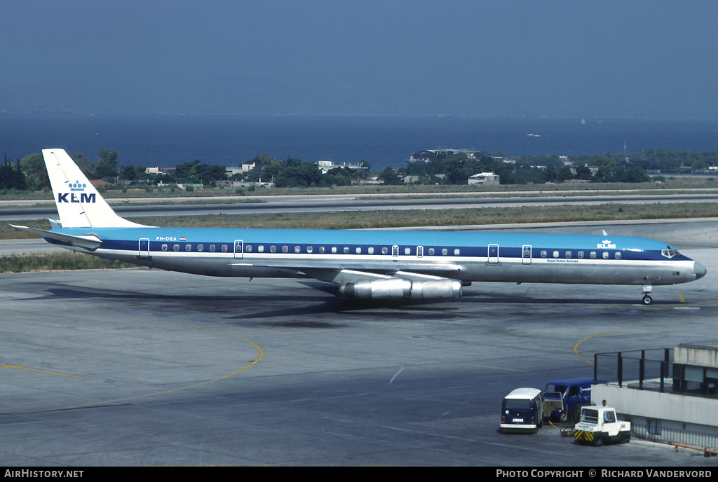 Aircraft Photo of PH-DEA | Douglas DC-8-63 | KLM - Royal Dutch Airlines | AirHistory.net #21232