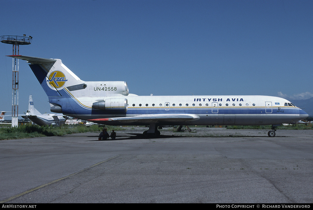 Aircraft Photo of UN-42558 | Yakovlev Yak-42D | Irtysh Avia | AirHistory.net #21237