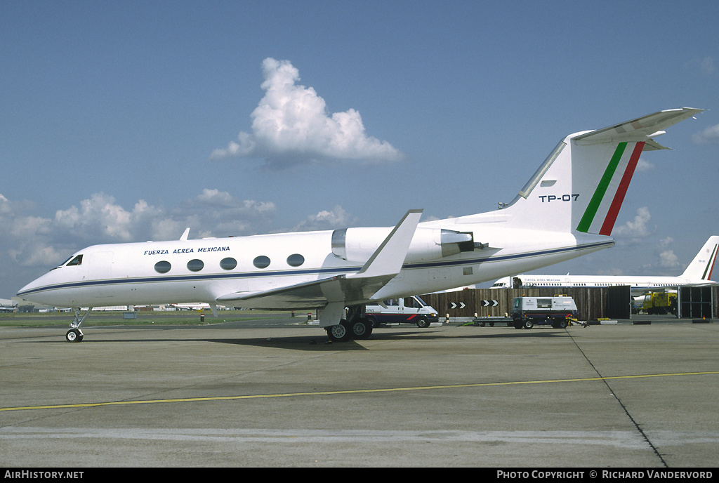 Aircraft Photo of TP-07 | Gulfstream Aerospace G-1159A Gulfstream III | Mexico - Air Force | AirHistory.net #21240