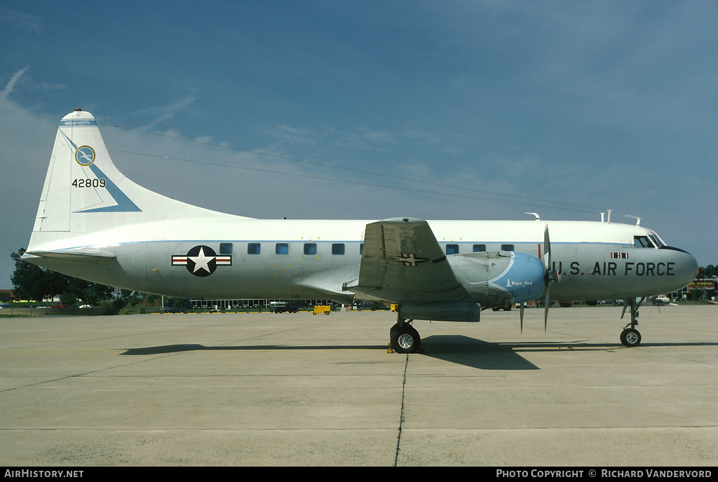 Aircraft Photo of 54-2809 / 42809 | Convair VC-131D | USA - Air Force | AirHistory.net #21244