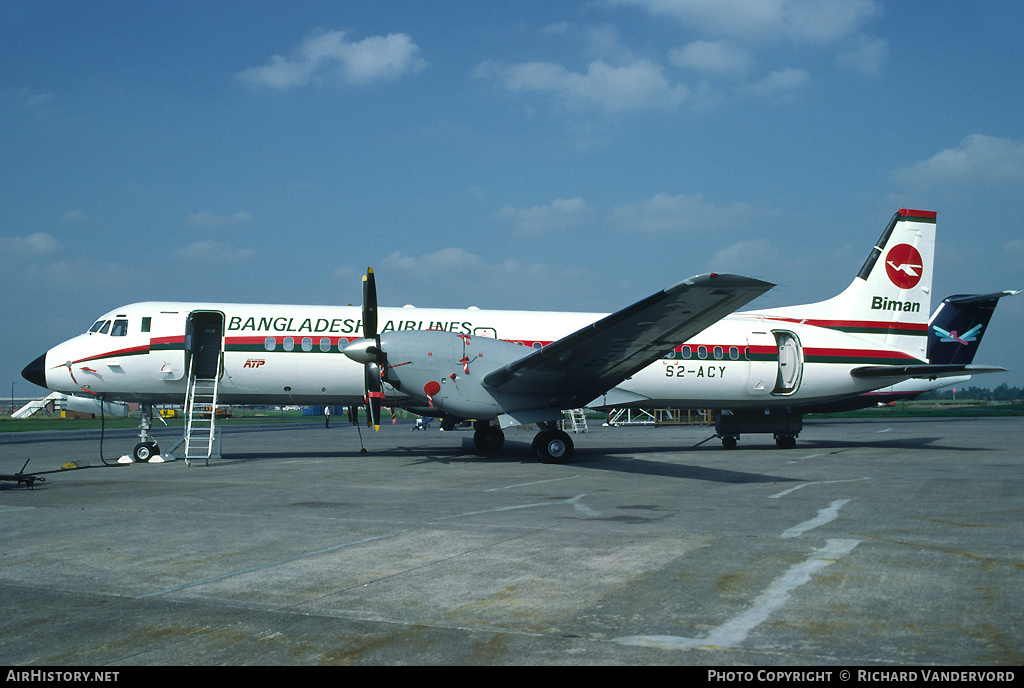 Aircraft Photo of S2-ACY | British Aerospace ATP | Biman Bangladesh Airlines | AirHistory.net #21248