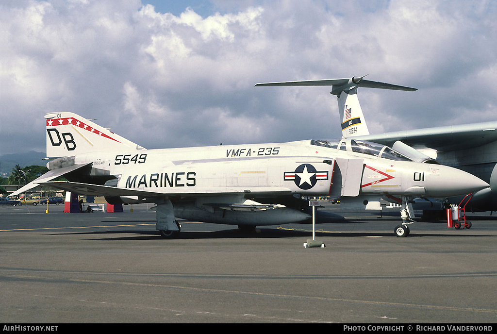 Aircraft Photo of 155549 / 5549 | McDonnell Douglas F-4S Phantom II | USA - Marines | AirHistory.net #21253