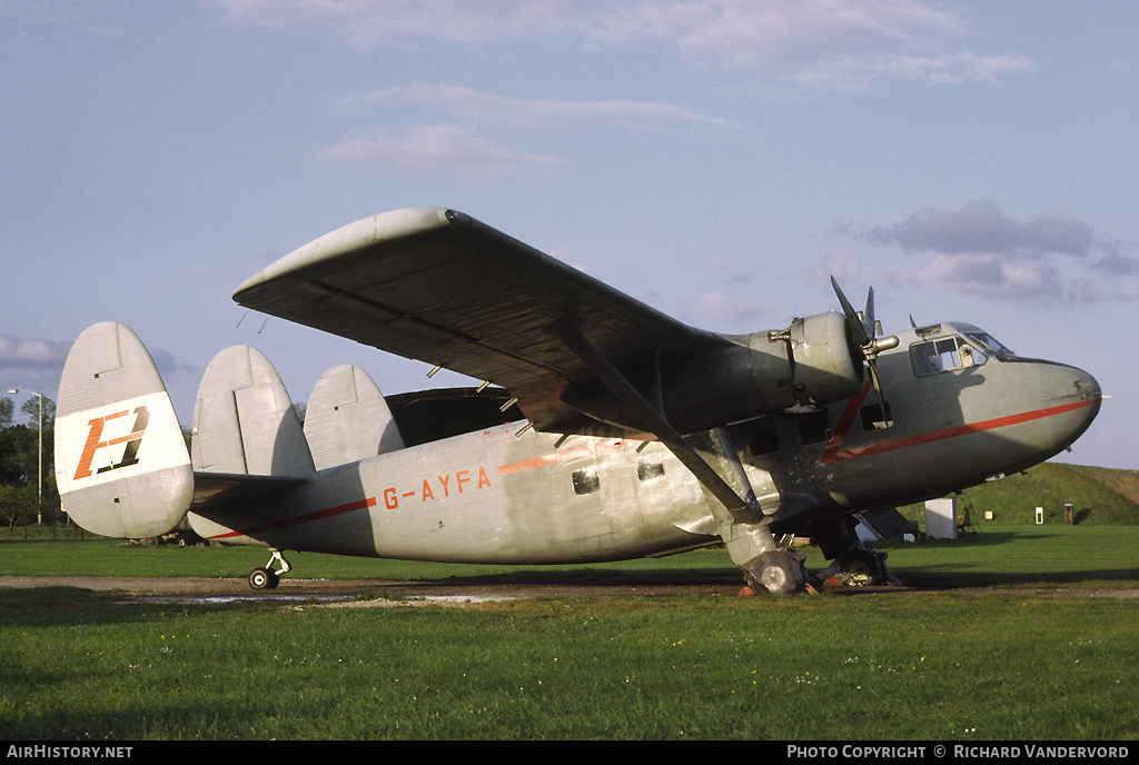 Aircraft Photo of G-AYFA | Scottish Aviation Twin Pioneer Series 3 | F1 - Flight One | AirHistory.net #21257