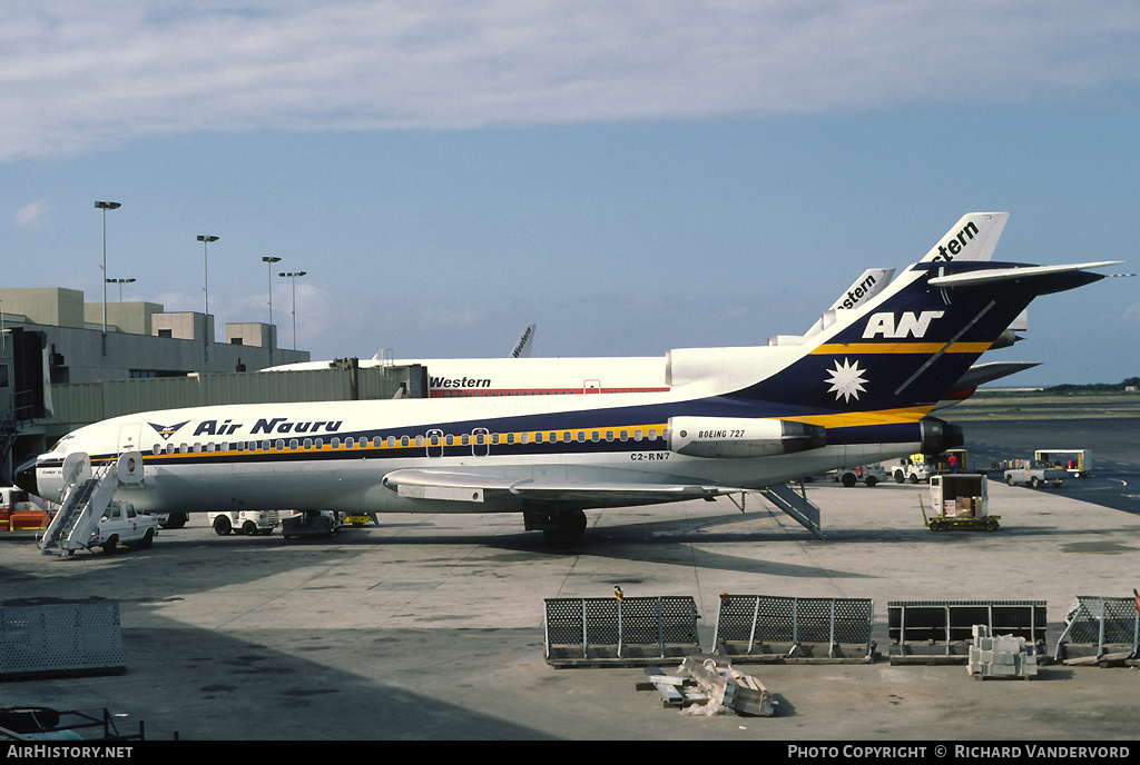 Aircraft Photo of C2-RN7 | Boeing 727-77C | Air Nauru | AirHistory.net #21258