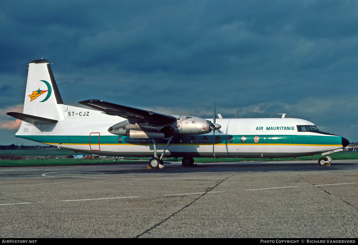 Aircraft Photo of 5T-CJZ | Fairchild Hiller FH-227B(LCD) | Air Mauritanie | AirHistory.net #21268