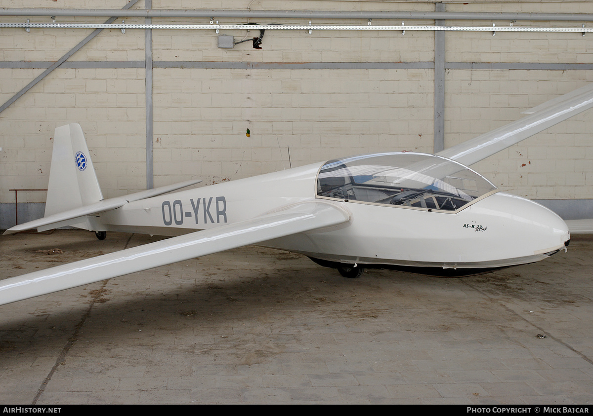 Aircraft Photo of OO-YKR | Schleicher ASK-13 | AirHistory.net #21286