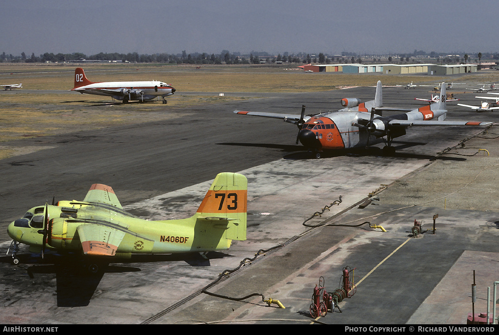 Aircraft Photo of N406DF | Grumman S-2A(AT) Tracker | Hemet Valley Flying Service | AirHistory.net #21294