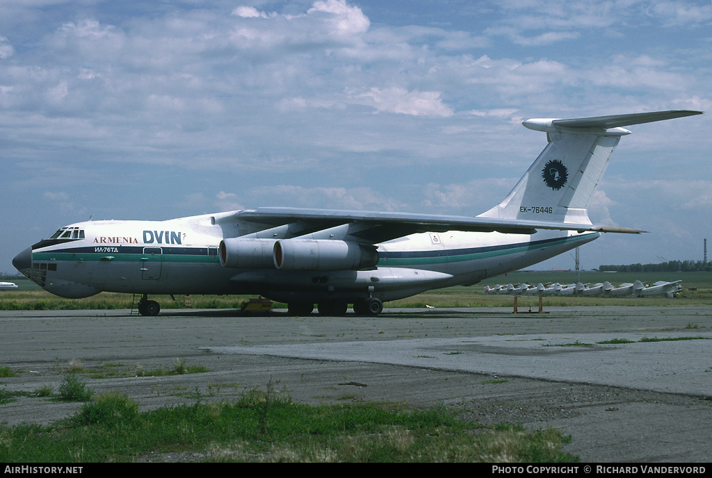 Aircraft Photo of EK-76446 | Ilyushin Il-76TD | Dvin Air | AirHistory.net #21300
