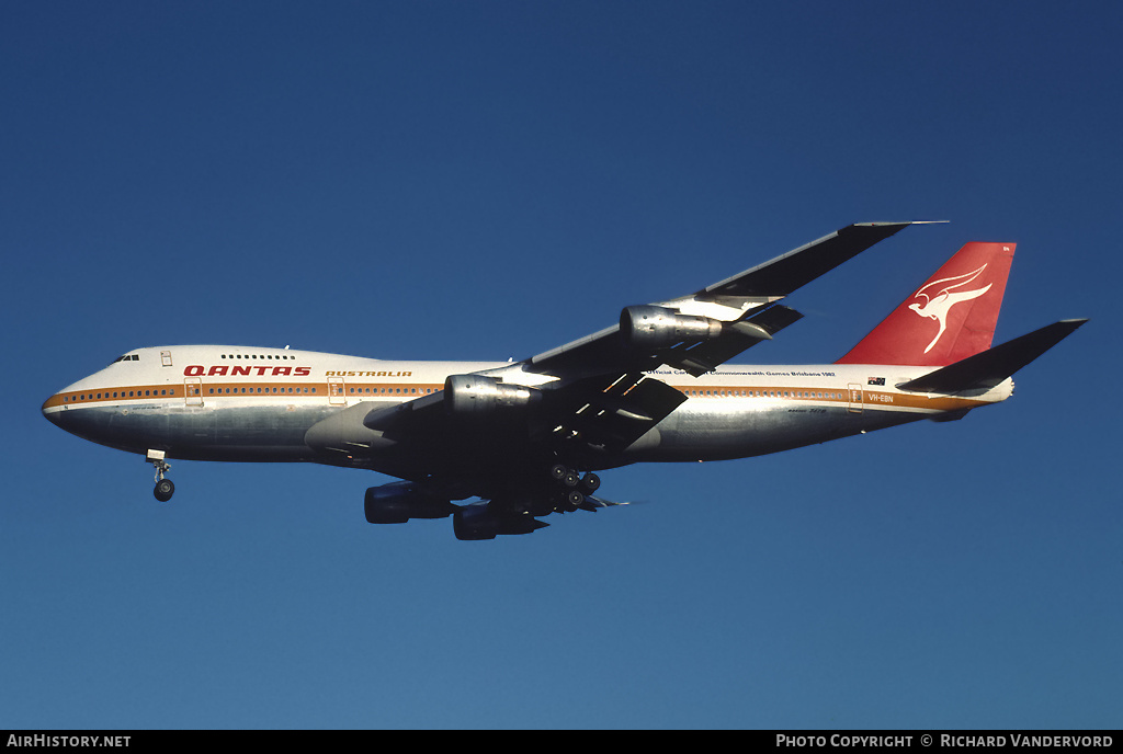 Aircraft Photo of VH-EBN | Boeing 747-238B | Qantas | AirHistory.net #21302