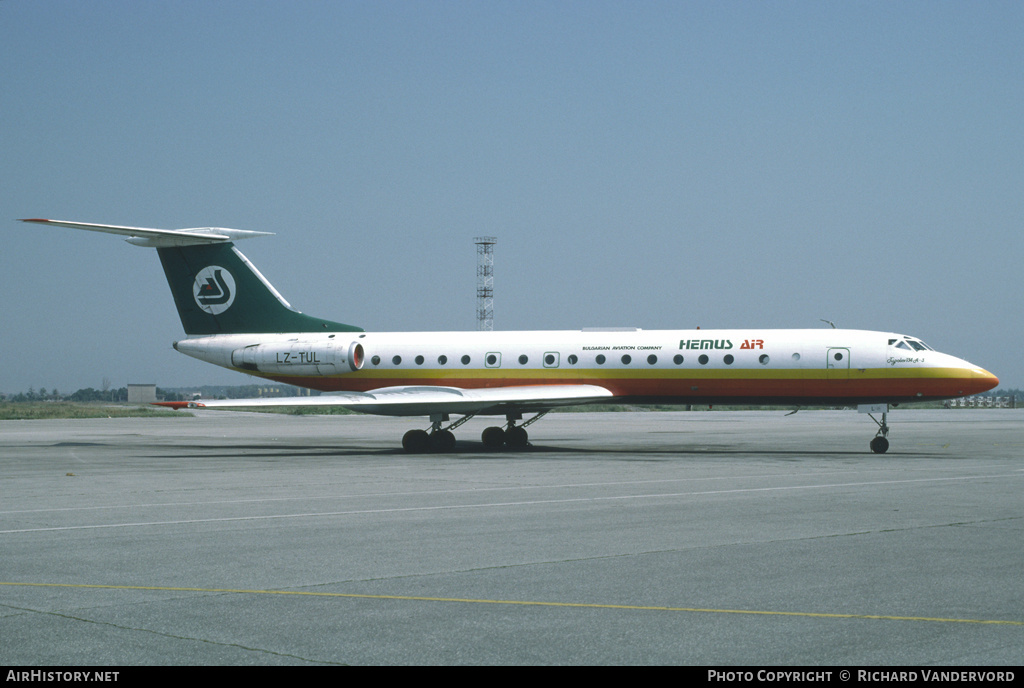 Aircraft Photo of LZ-TUL | Tupolev Tu-134A | Hemus Air | AirHistory.net #21314