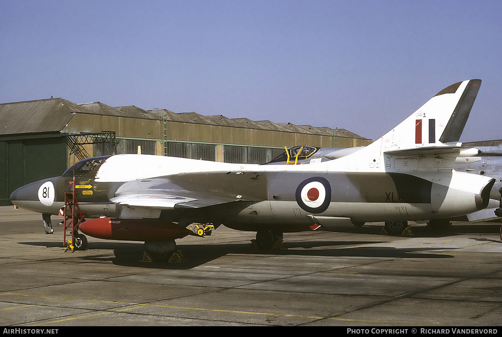 Aircraft Photo of XL621 | Hawker Hunter T7 | UK - Air Force | AirHistory.net #21328