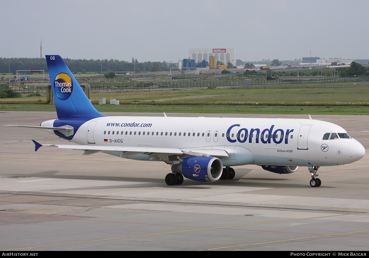 Aircraft Photo of D-AICG | Airbus A320-212 | Condor Flugdienst | AirHistory.net #21335