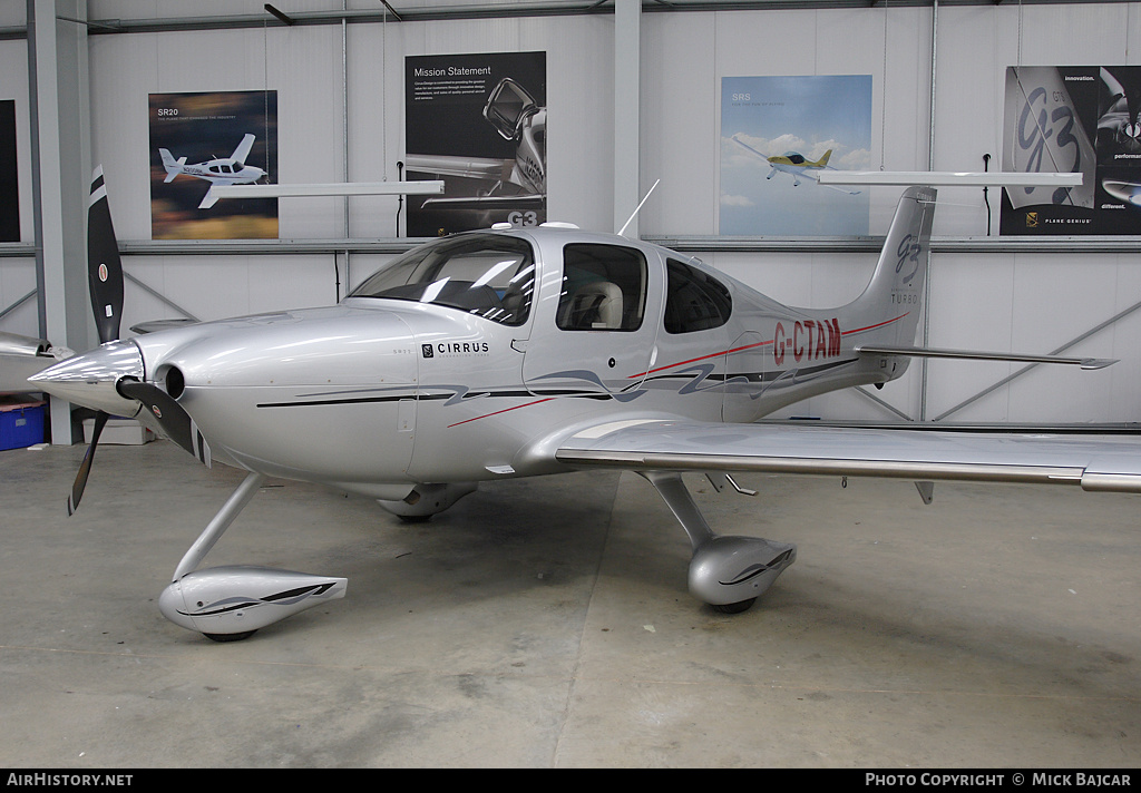 Aircraft Photo of G-CTAM | Cirrus SR-22 G3-GTS Turbo | AirHistory.net #21354
