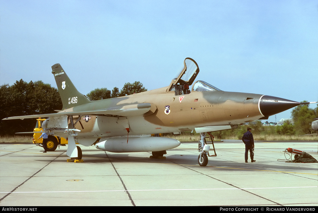 Aircraft Photo of 60-0496 / AF60-496 | Republic F-105D Thunderchief | USA - Air Force | AirHistory.net #21378