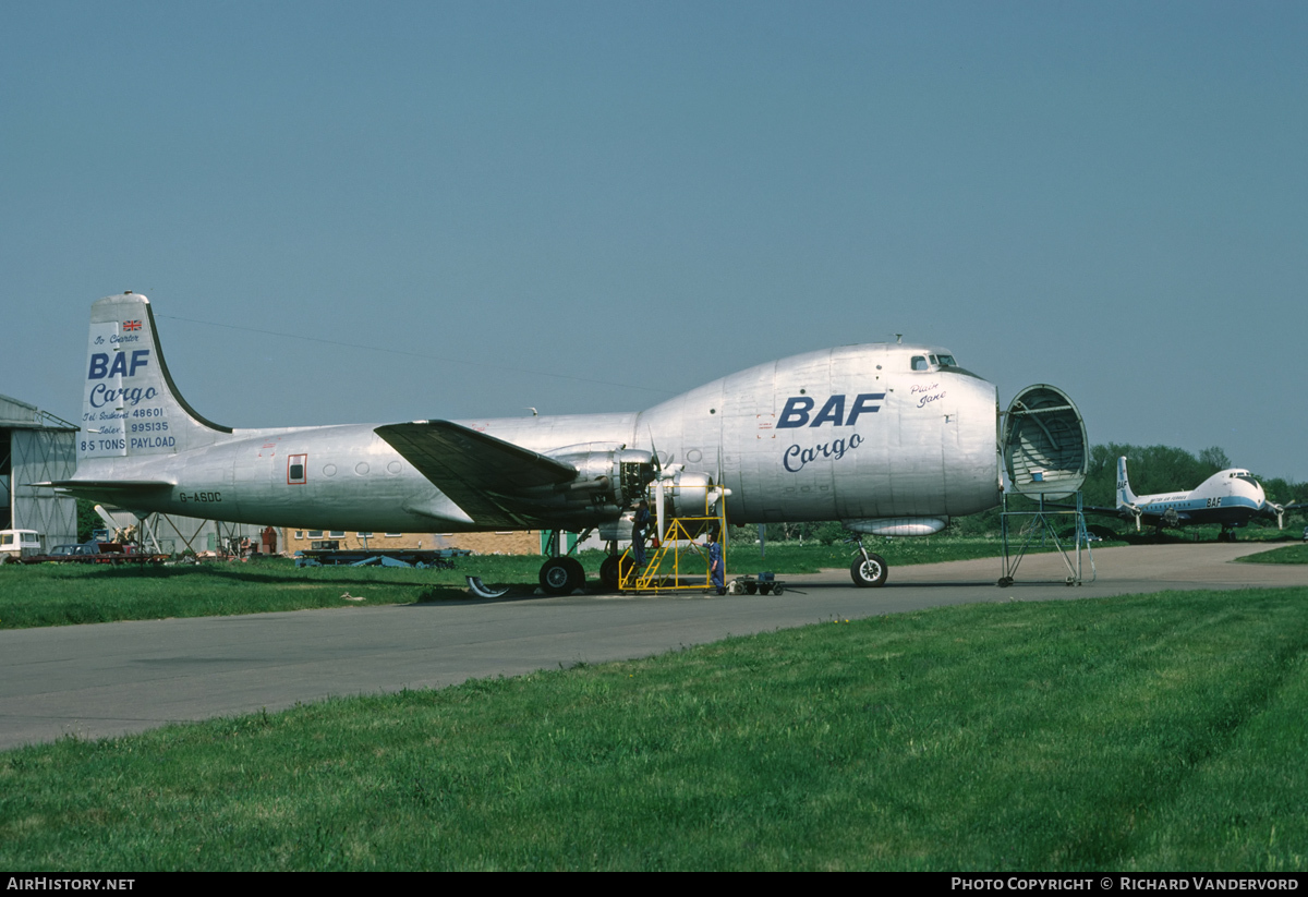 Aircraft Photo of G-ASDC | Aviation Traders ATL-98 Carvair | British Air Ferries - BAF | AirHistory.net #21383