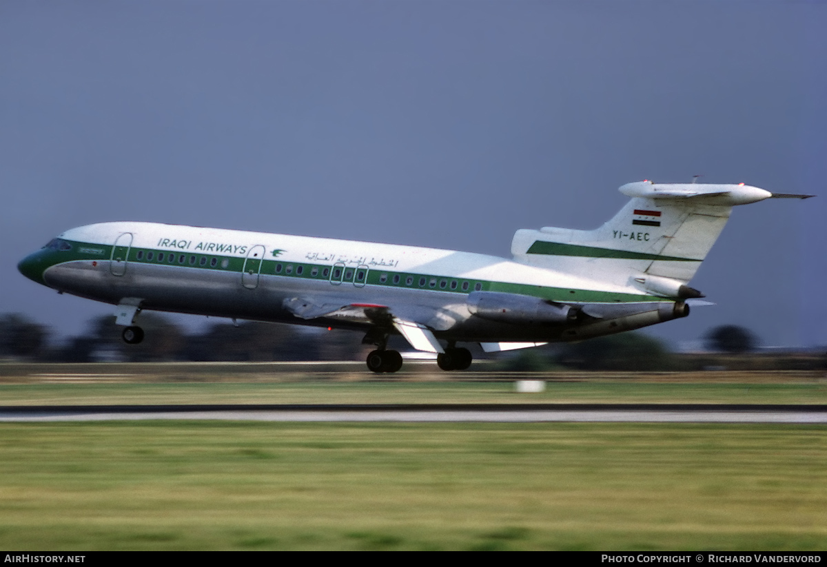 Aircraft Photo of YI-AEC | Hawker Siddeley HS-121 Trident 1E | Iraqi Airways | AirHistory.net #21389