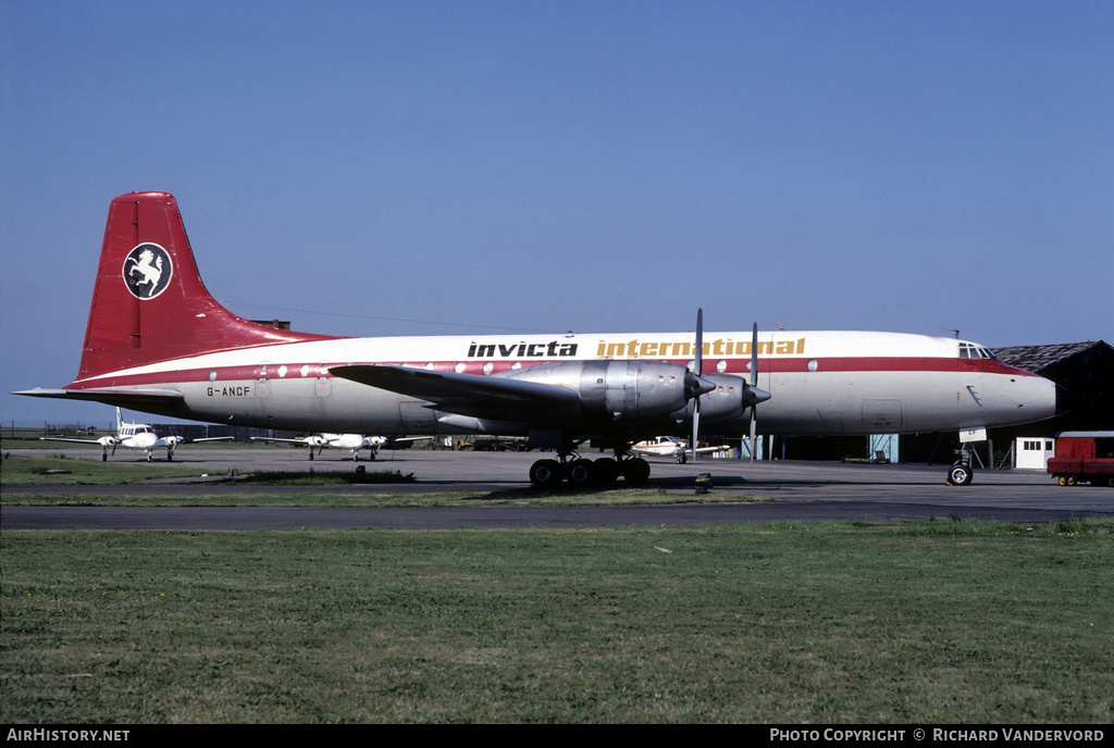 Aircraft Photo of G-ANCF | Bristol 175 Britannia 308F | Invicta International Airlines | AirHistory.net #21390