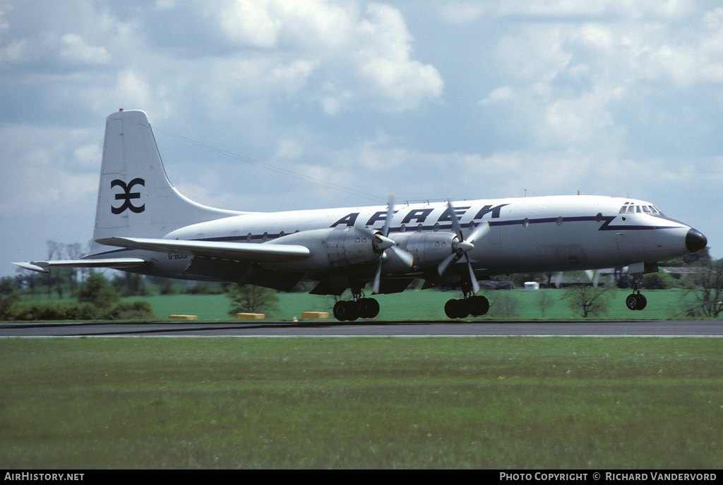 Aircraft Photo of G-BDUP | Bristol 175 Britannia 253F | Afrek | AirHistory.net #21391