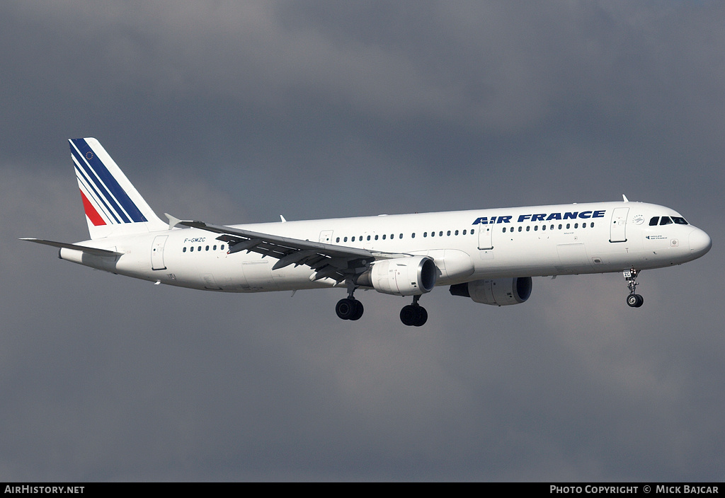 Aircraft Photo of F-GMZC | Airbus A321-111 | Air France | AirHistory.net #21401