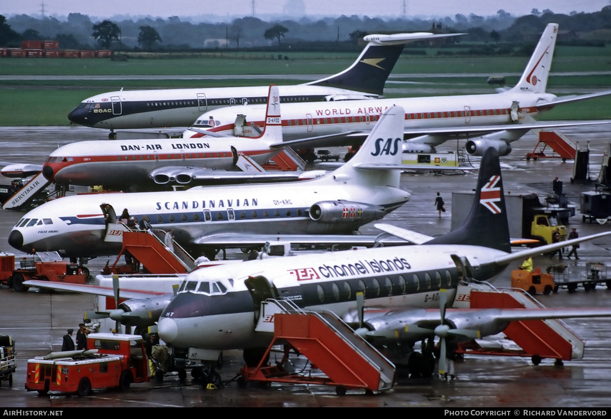 Aircraft Photo of G-AOHT | Vickers 802 Viscount | BEA Channel Islands - British European Airways | AirHistory.net #21410